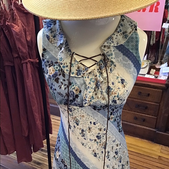 Gorgeous vintage summer dress - Picture 4 of 7